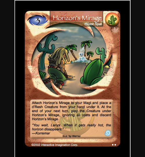 Horizons Mirage - Foil